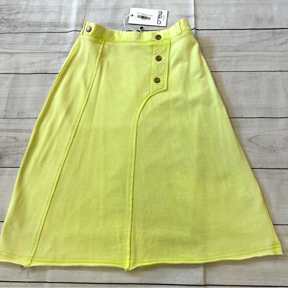 🆕NWT CrewKids Sweat Wash Skirt